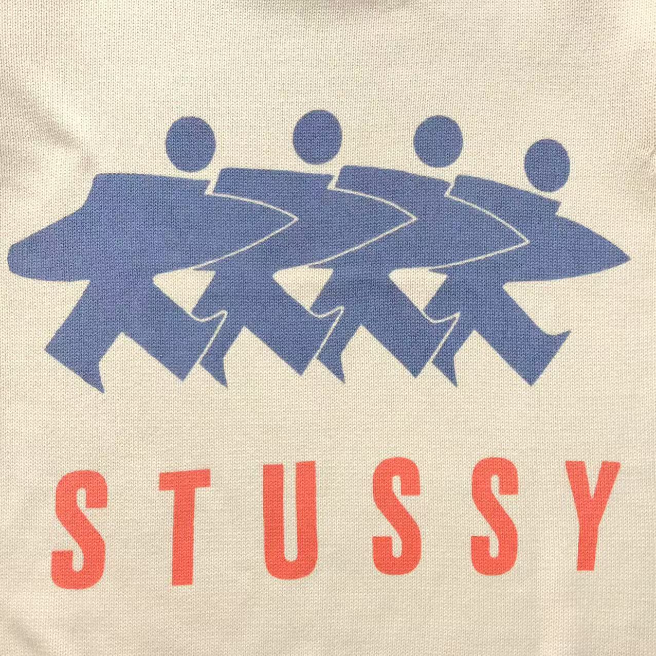 Sweater Stussy Surfman Icon Knit Ivory