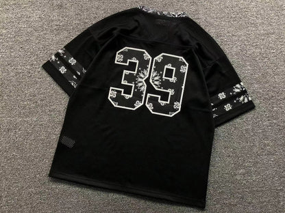 Camiseta Supreme Bandana Jersey Negra