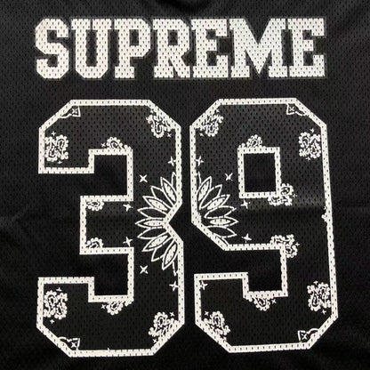 Camiseta Supreme Bandana Jersey Negra