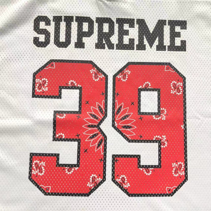 Camiseta Supreme Bandana Jersey Blanca