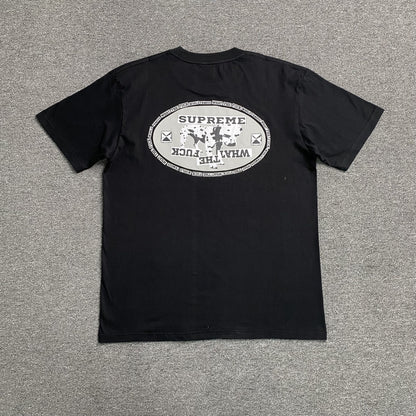 Remera Supreme Dalmatian Negra