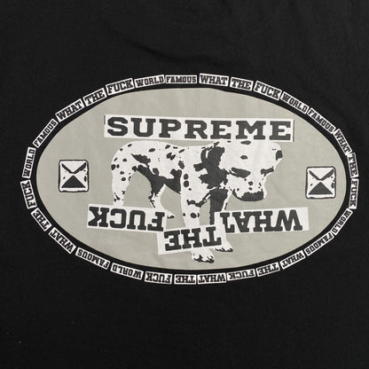 Remera Supreme Dalmatian Negra