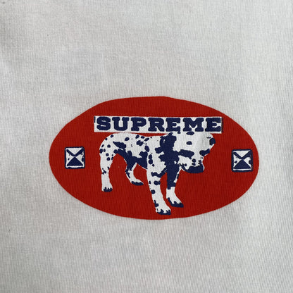 Remera Supreme Dalmatian Blanca