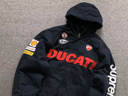 Campera Supreme Ducati Negra