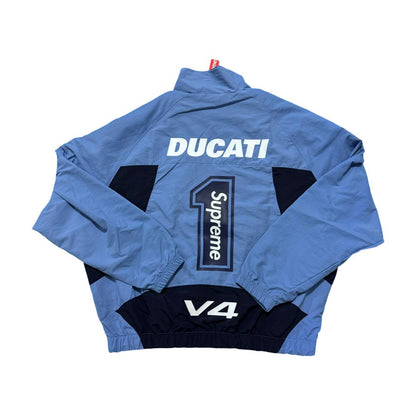 Campera Supreme Ducati Track Celeste