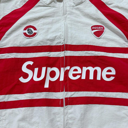 Campera Supreme Ducati Track Blanca