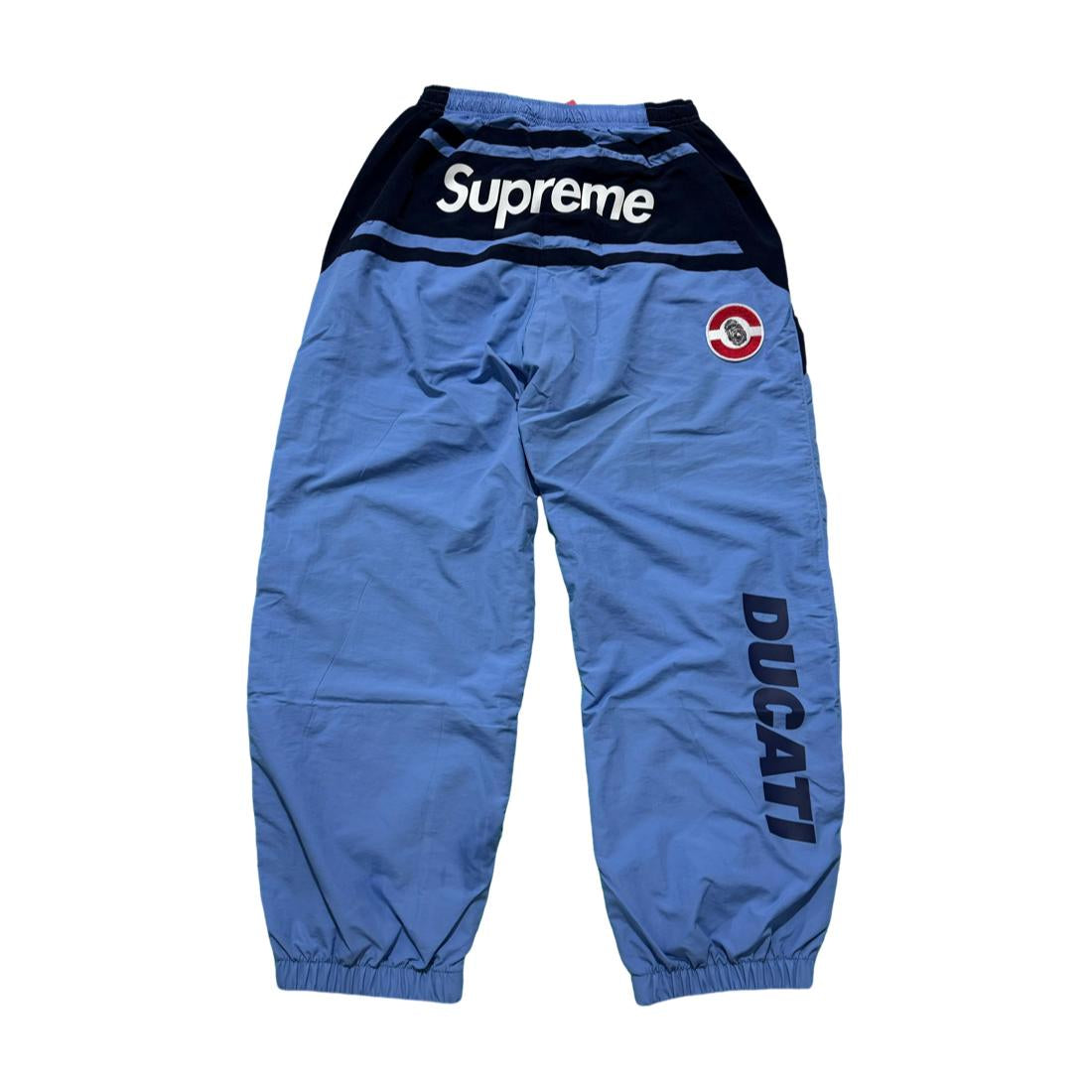 Pantalon Supreme Ducati Track Celeste - Drip Store Argentina