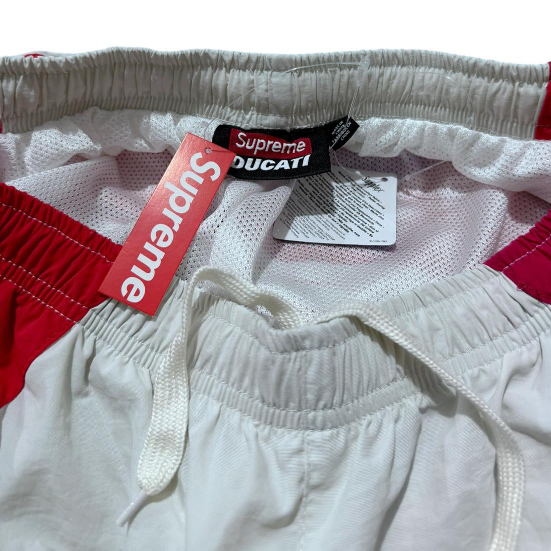 Pantalon Supreme Ducati Track Blanco