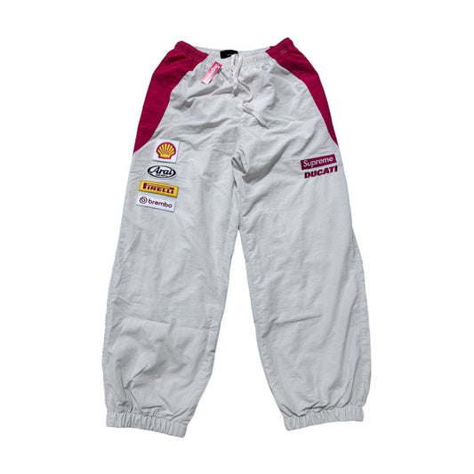 Pantalon Supreme Ducati Track Blanco