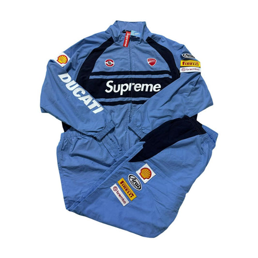 Conjunto Supreme Ducati Celeste
