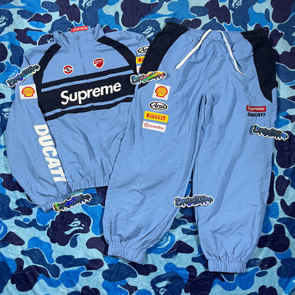 Conjunto Supreme Ducati Celeste