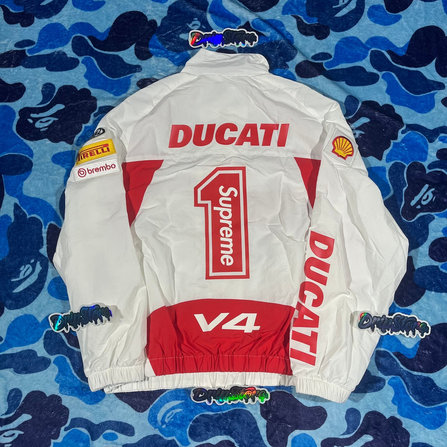 Conjunto Supreme Ducati Blanco