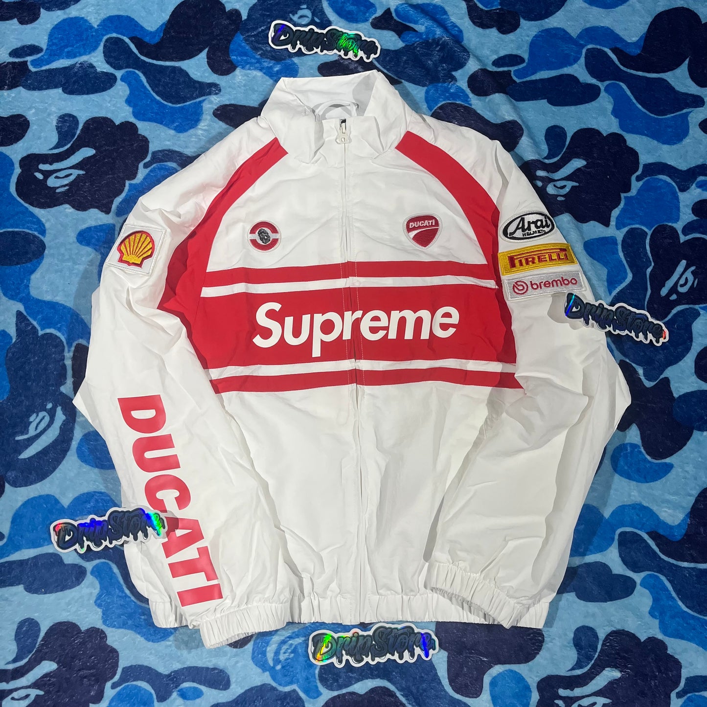 Conjunto Supreme Ducati Blanco