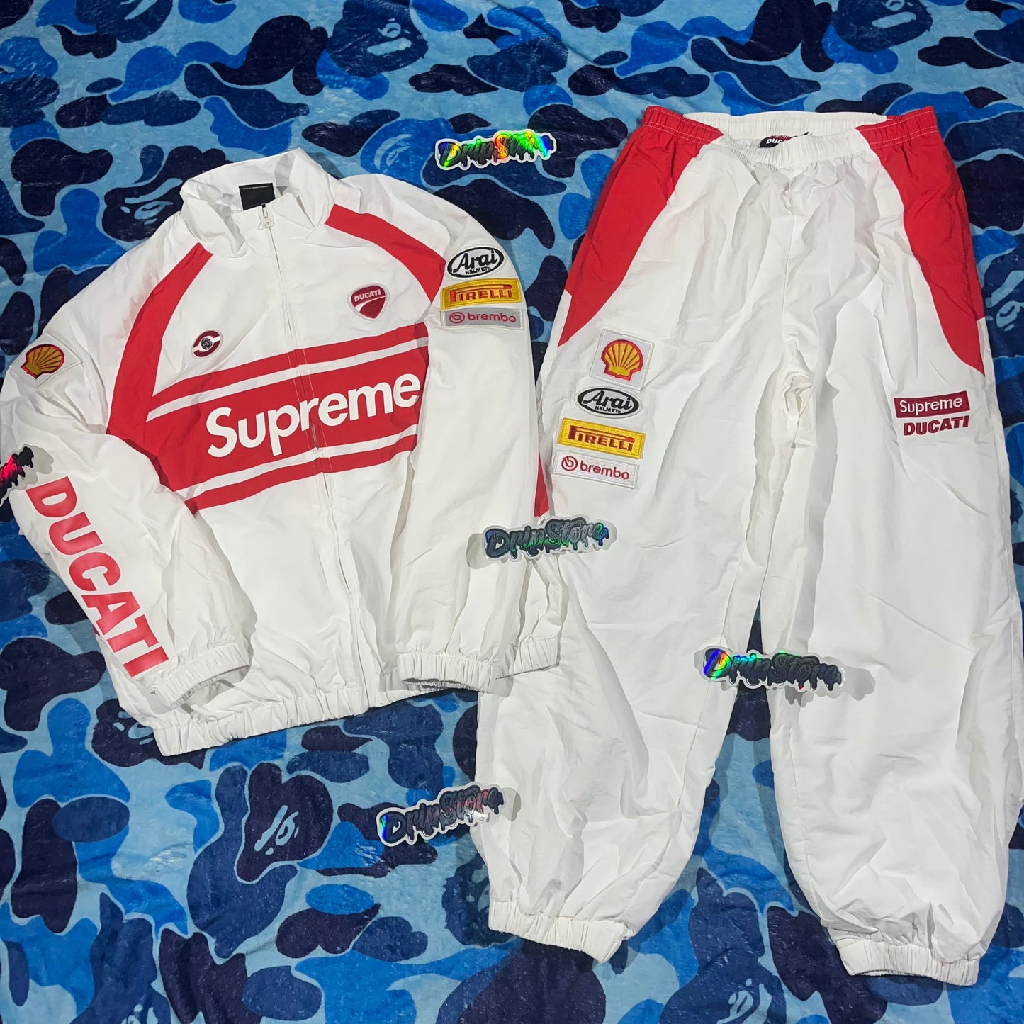 Conjunto Supreme Ducati Blanco