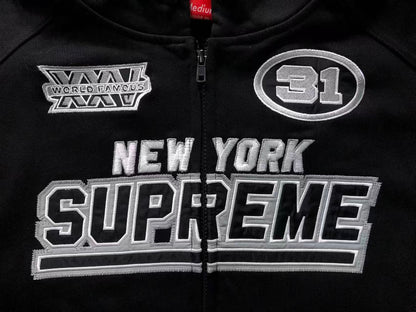 Campera Supreme Football Negra