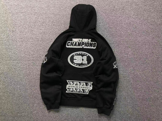 Campera Supreme Football Negra