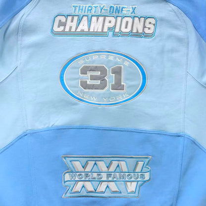 Campera Supreme Football Celeste
