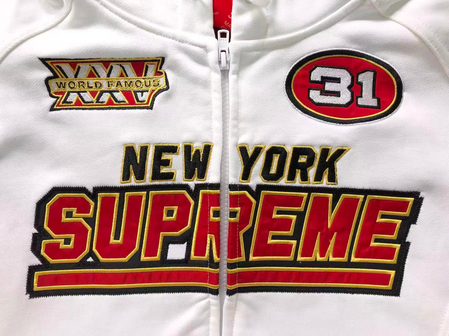 Campera Supreme Football Blanca