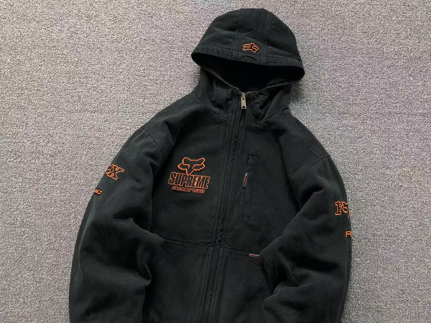 Campera Supreme Fox Racing Negra
