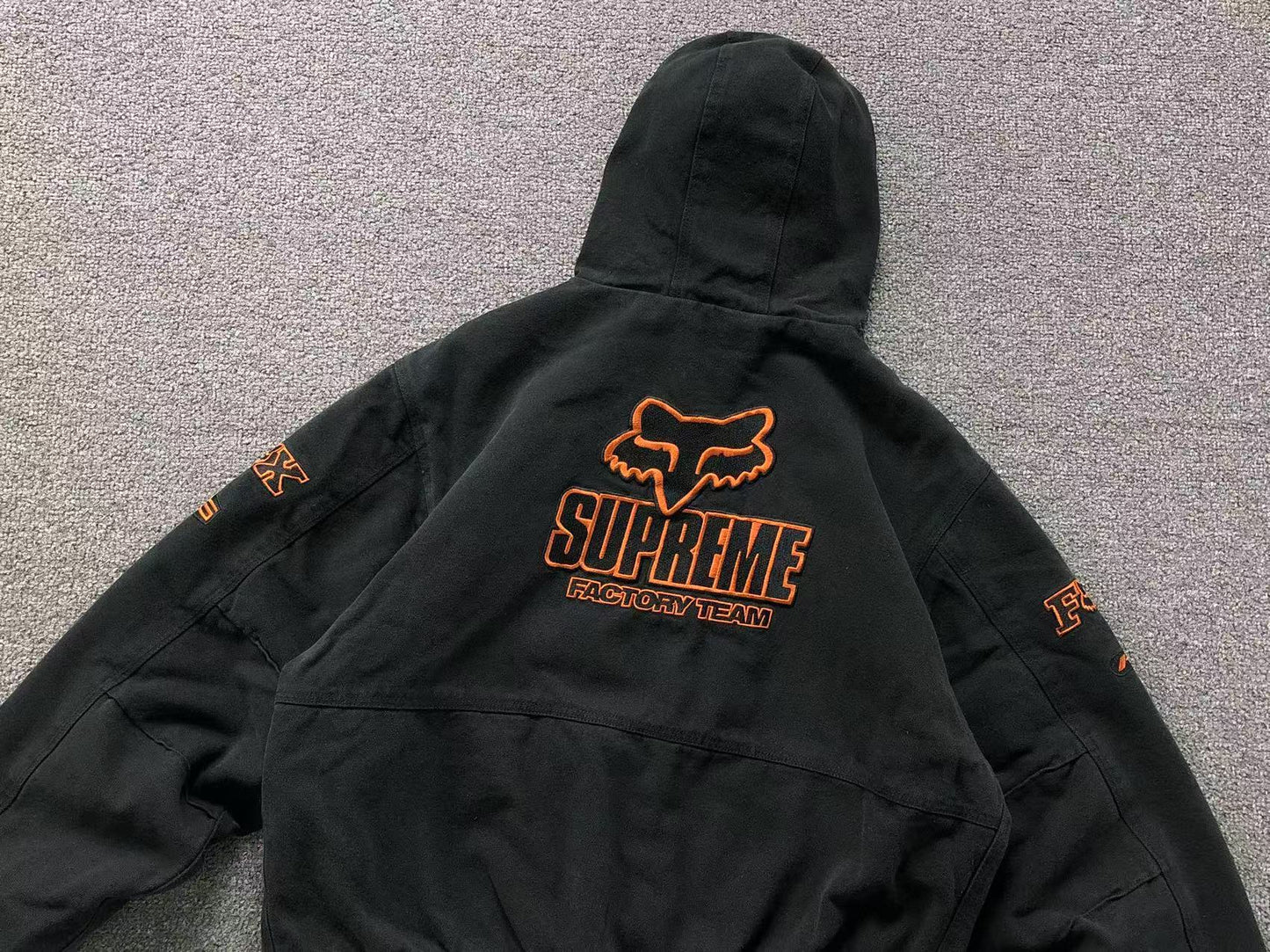 Campera Supreme Fox Racing Negra