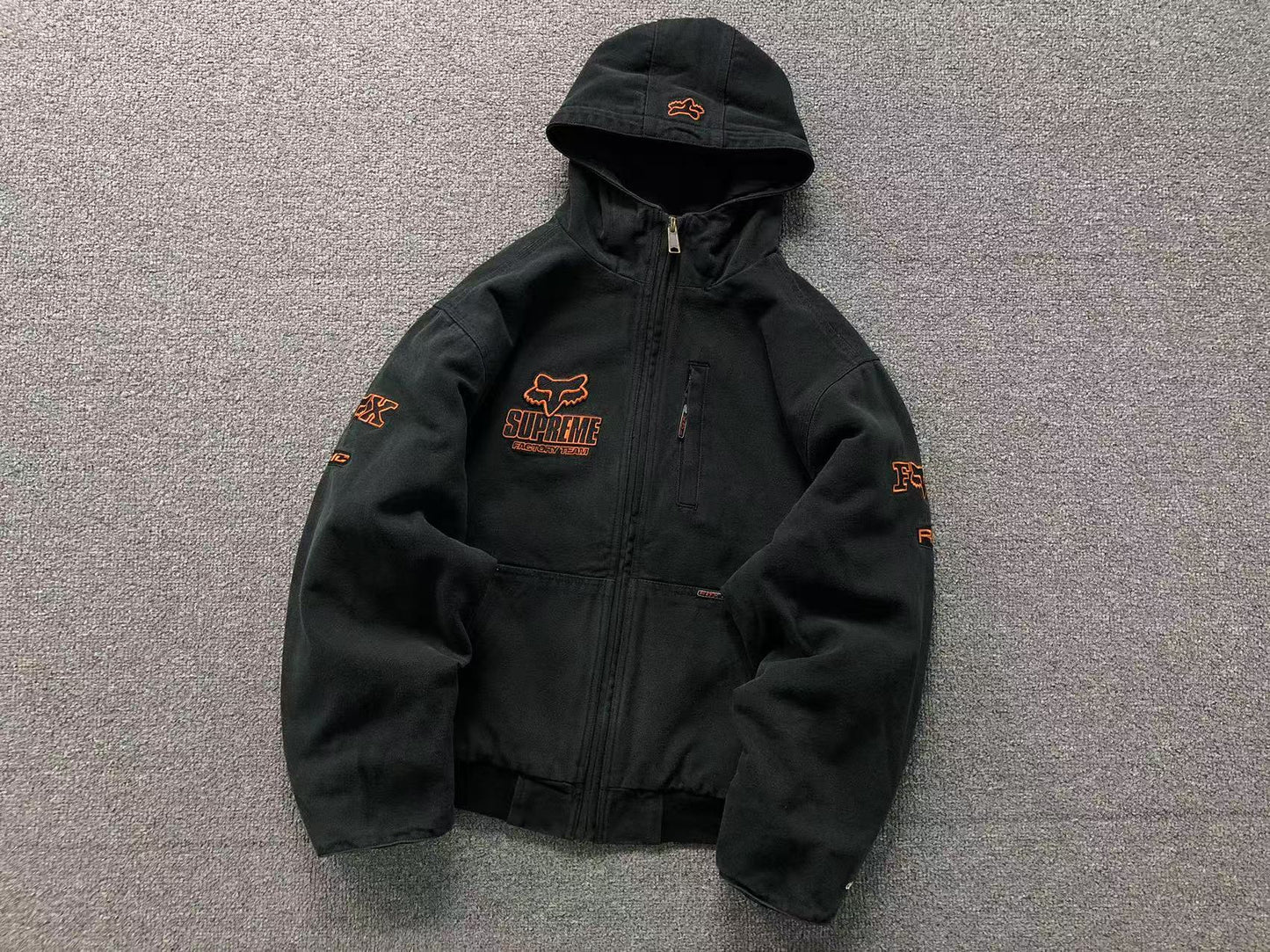 Campera Supreme Fox Racing Negra
