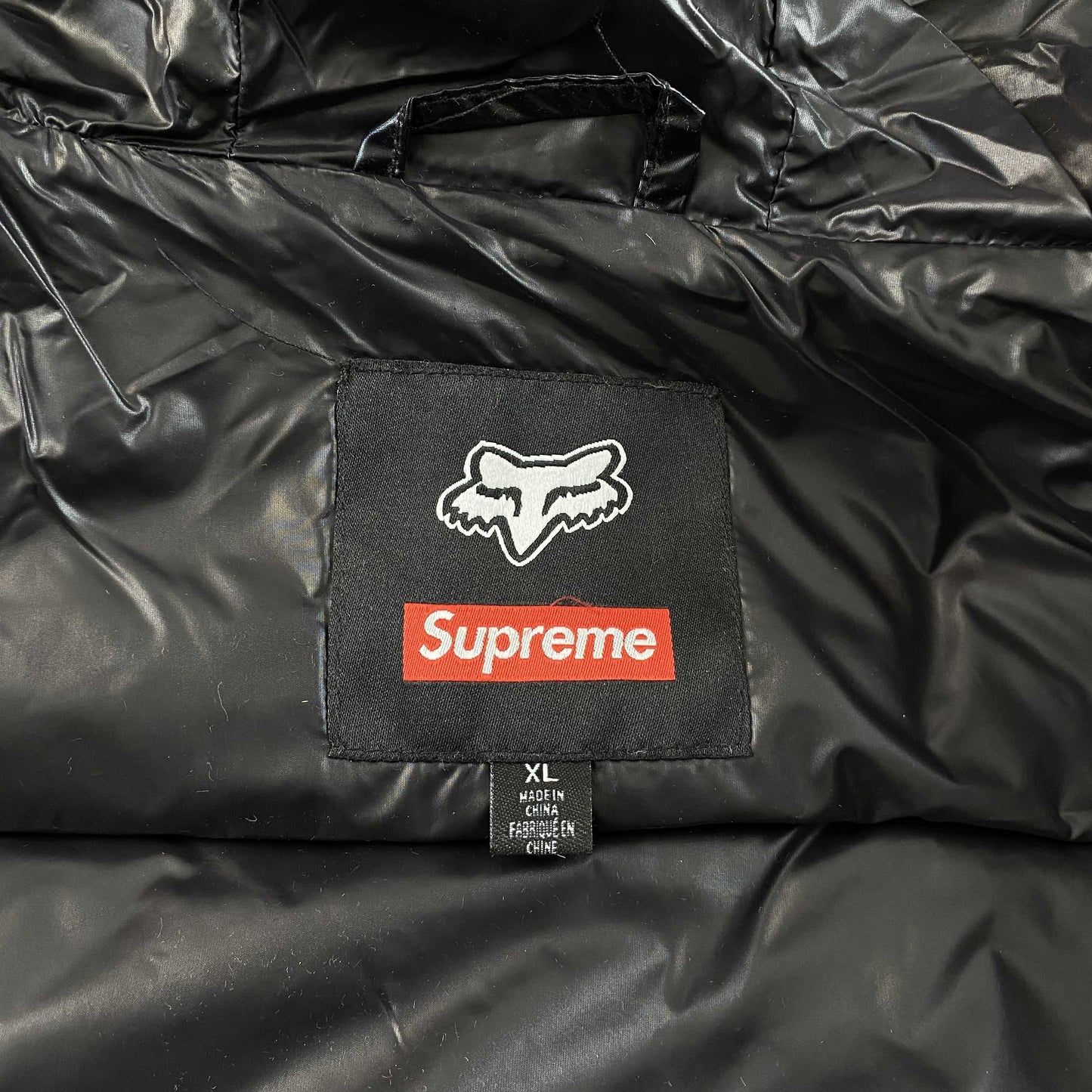 Campera Supreme Fox Racing Shiny Negra