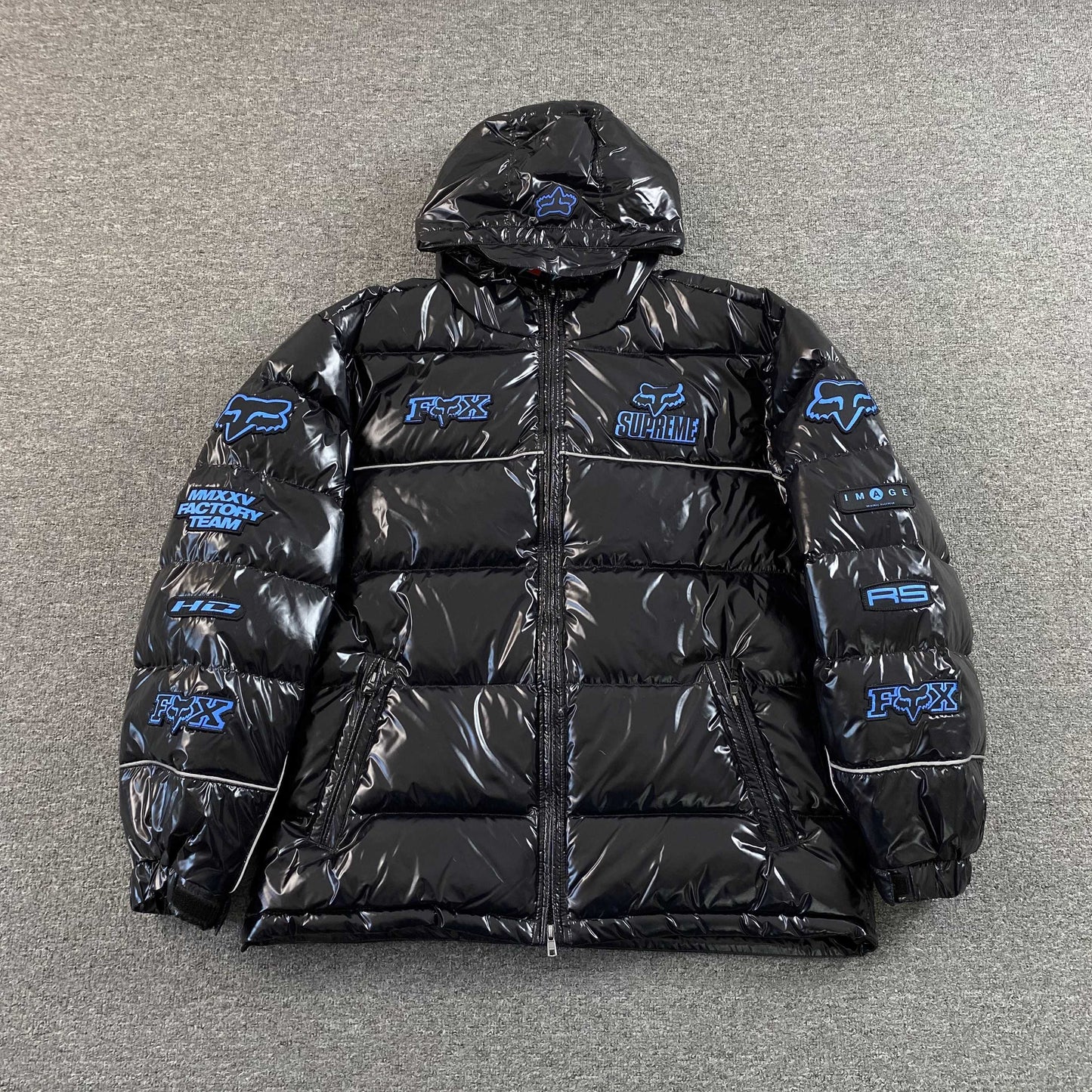 Campera Supreme Fox Racing Shiny Negra