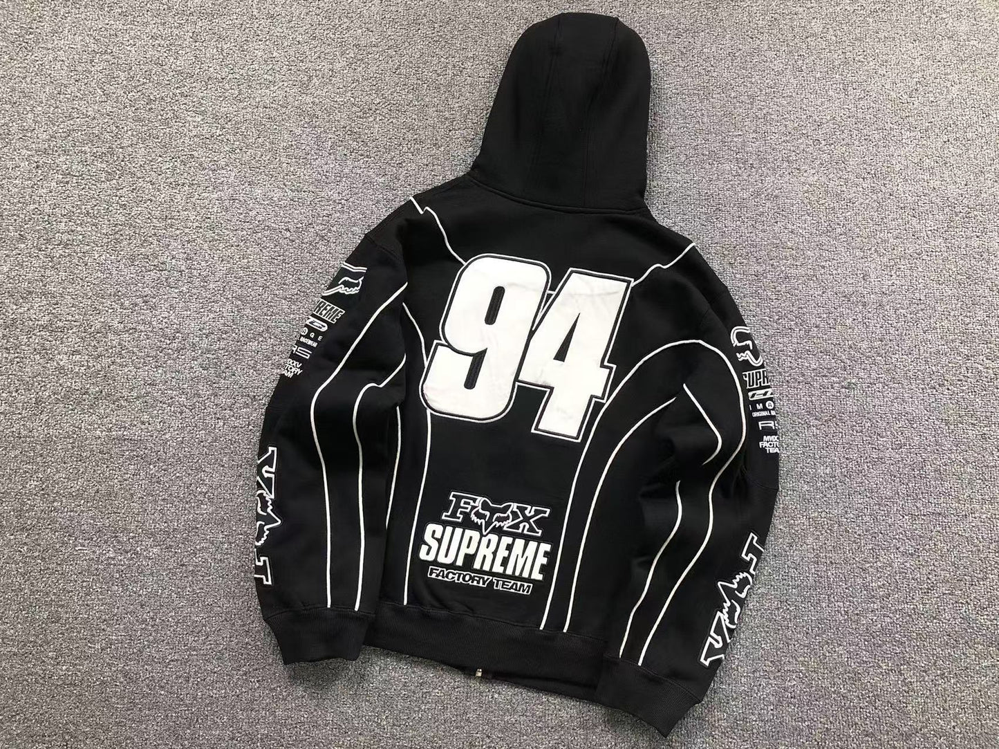 Campera Supreme Fox Racing Negra