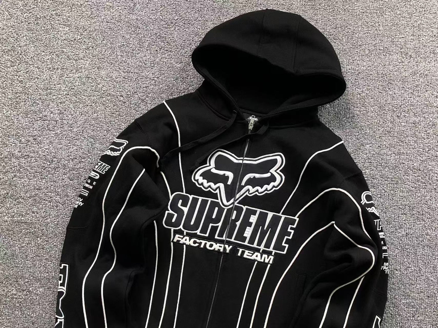 Campera Supreme Fox Racing Negra