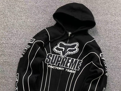Campera Supreme Fox Racing Negra