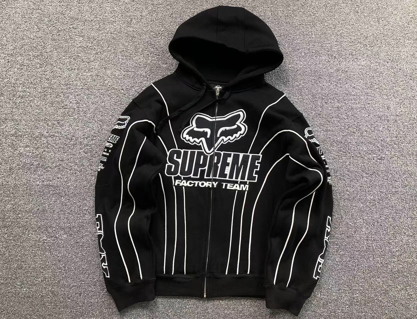 Campera Supreme Fox Racing Negra