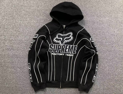 Campera Supreme Fox Racing Negra