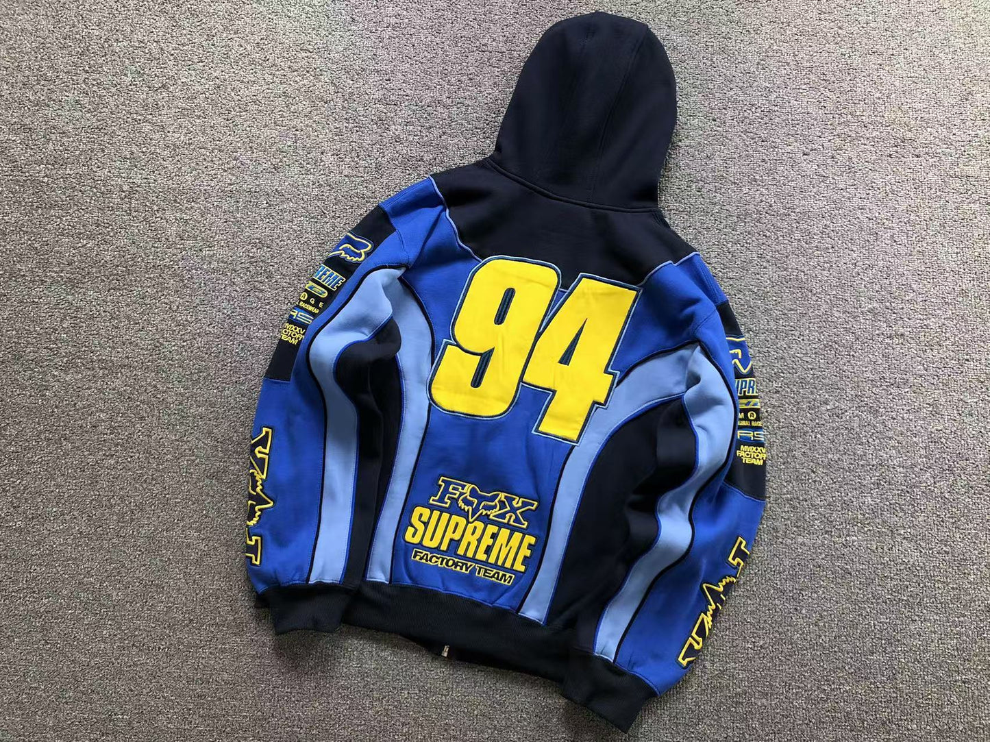 Campera Supreme Fox Racing Azul