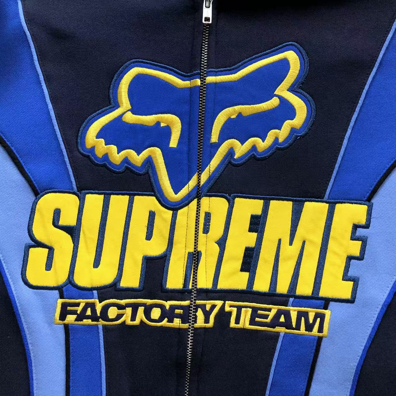 Campera Supreme Fox Racing Azul