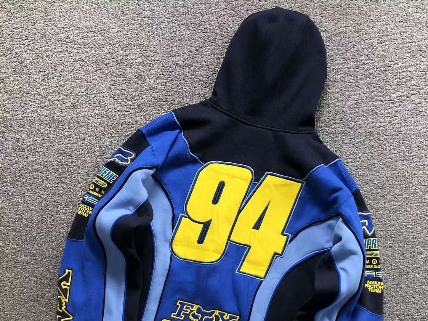 Campera Supreme Fox Racing Azul