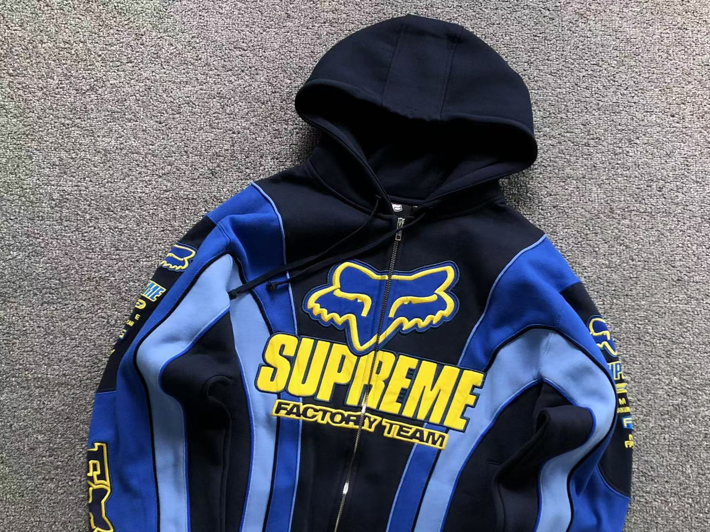 Campera Supreme Fox Racing Azul