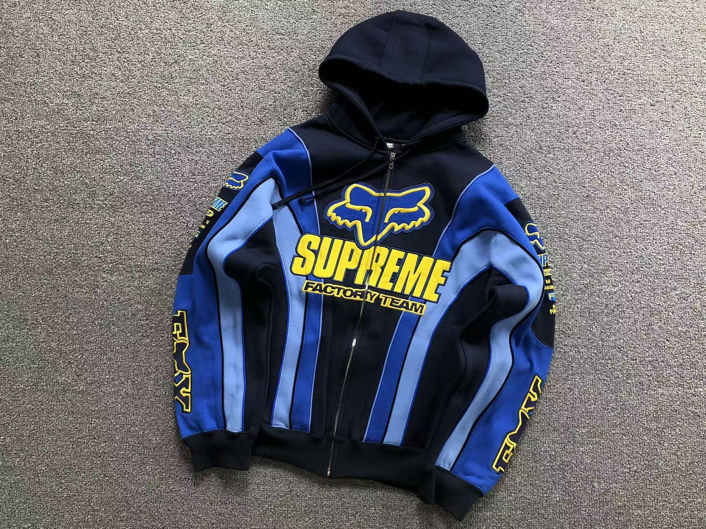 Campera Supreme Fox Racing Azul