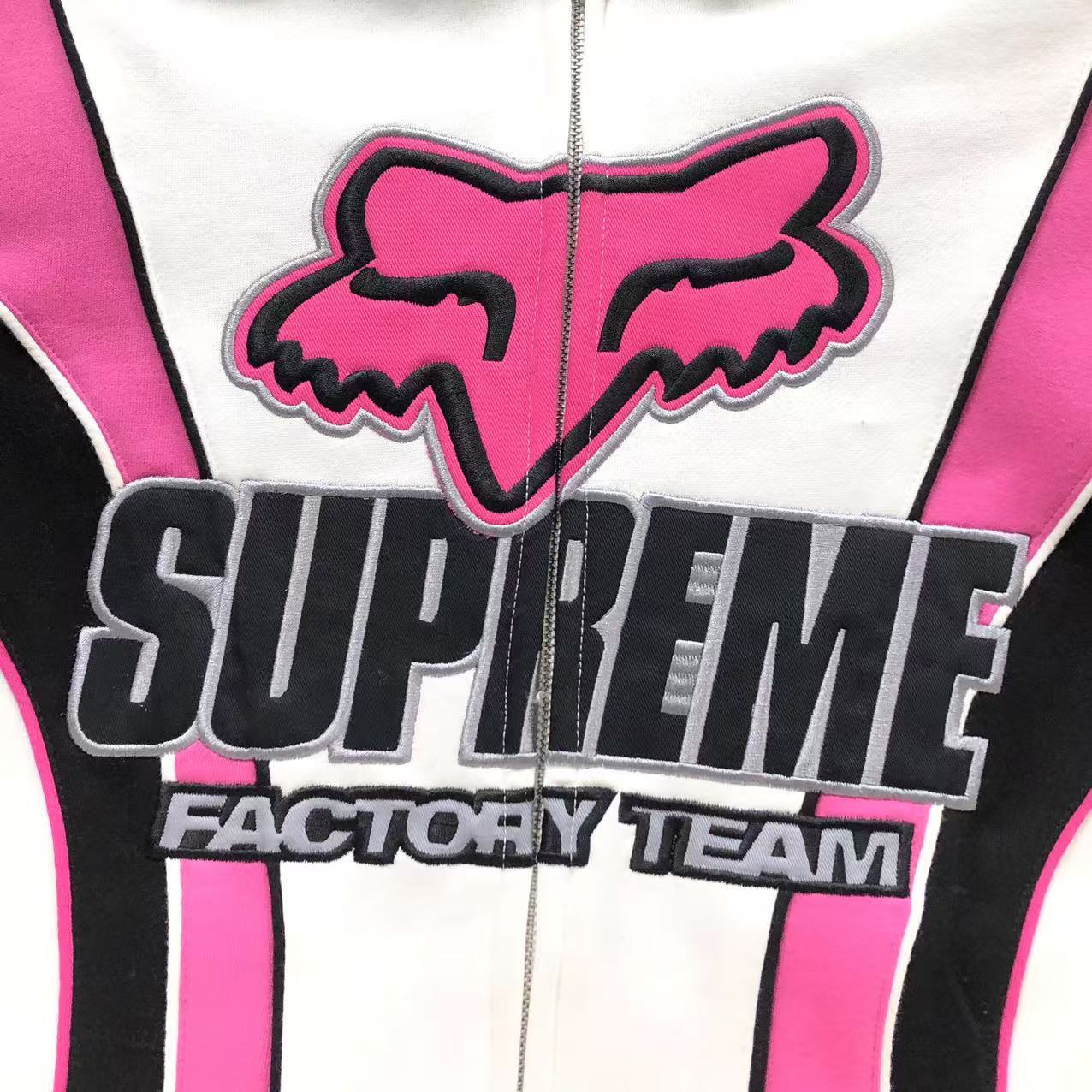Campera Supreme Fox Racing Blanca
