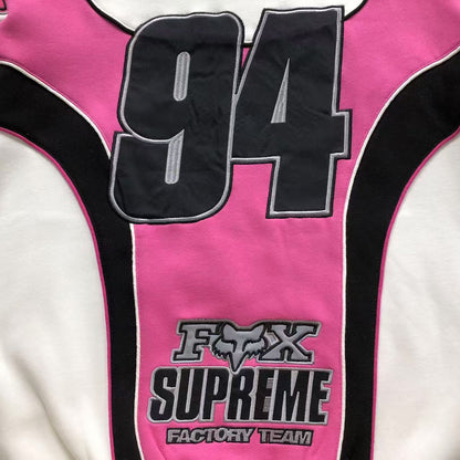 Campera Supreme Fox Racing Blanca