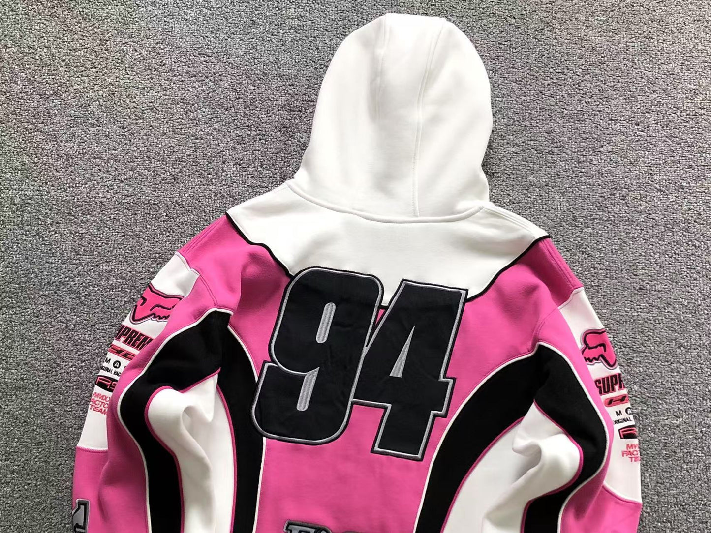 Campera Supreme Fox Racing Blanca