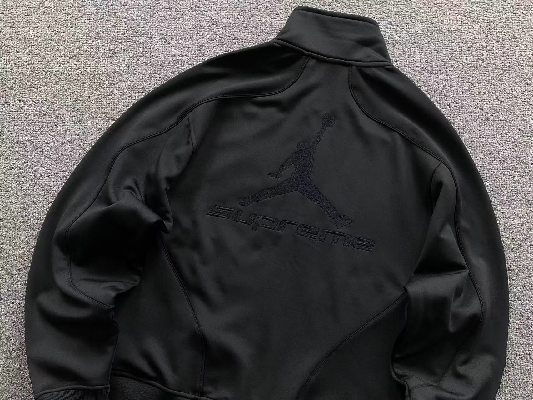 Campera Supreme Jordan Tricot Negra – Drip Store Argentina