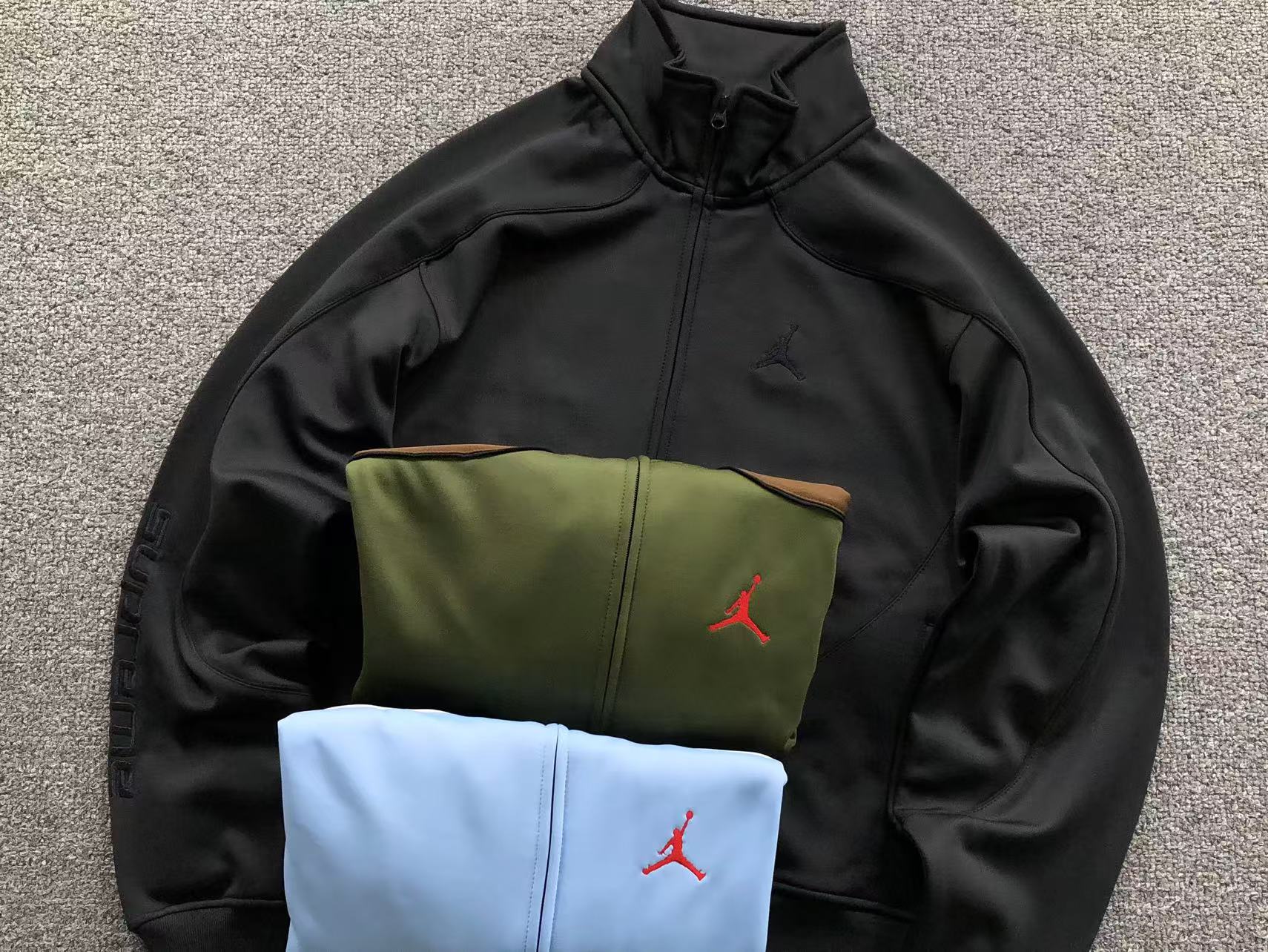 Campera Supreme Jordan Tricot Verde Oliva – Drip Store Argentina