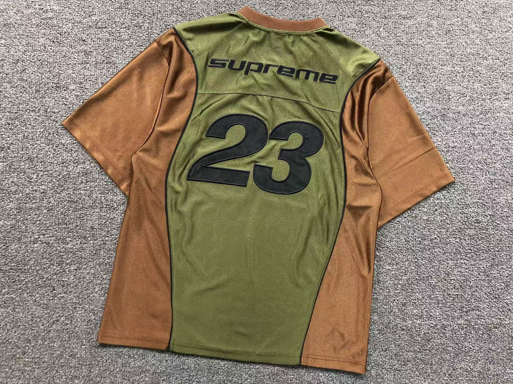 Remera Supreme Jordan Warm Up Verde - Drip Store Argentina