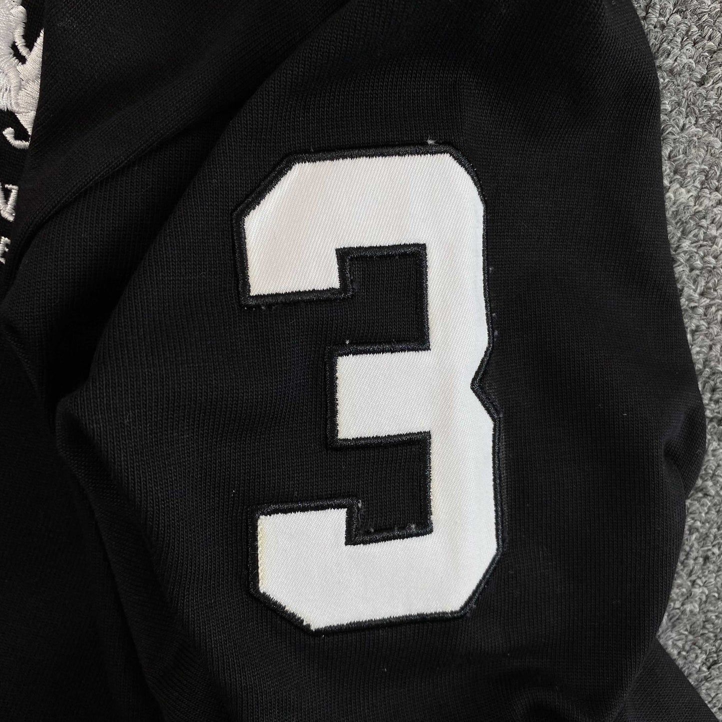 Remera Supreme La Martina Rugby Negra