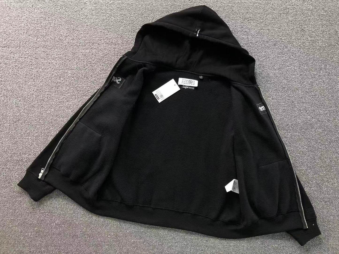 Campera Supreme MM6 Maison Margiela Gris
