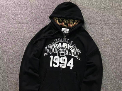 Campera Supreme MM6 Maison Margiela Negra