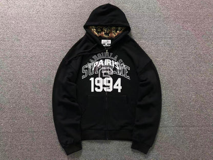 Campera Supreme MM6 Maison Margiela Negra