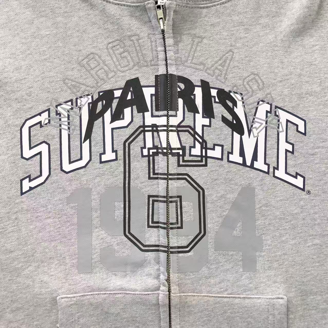 Campera Supreme MM6 Maison Margiela Box Logo Negra