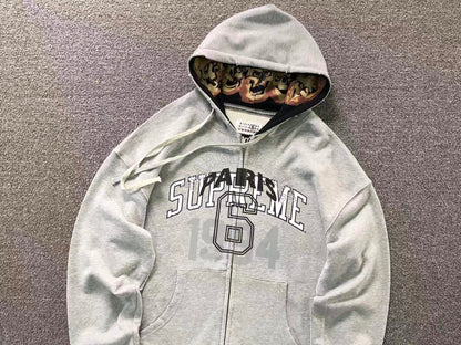 Campera Supreme MM6 Maison Margiela Box Logo Negra