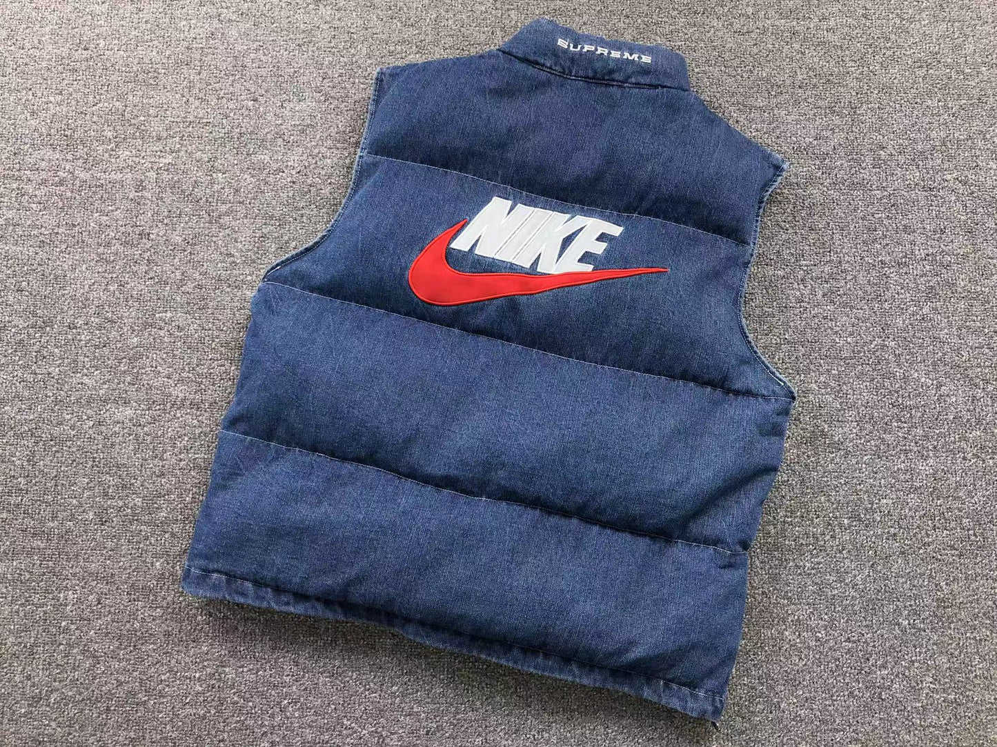 supreme-nike-denim-puffer-vest-indigo-Drip Store Argentina